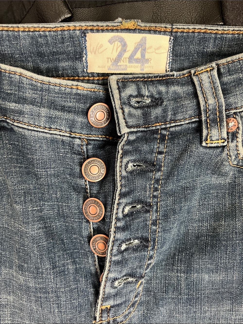 Free people Women’s flare Jeans - w/ jacket included